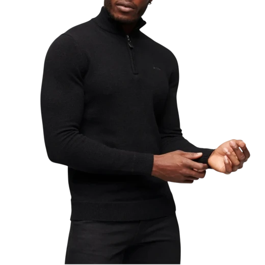 SUPERDRY MUŠKI DŽEMPER CRNA