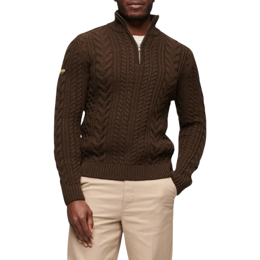 SUPERDRY MUŠKI DŽEMPER SMEĐA 45385