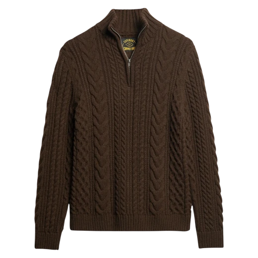 SUPERDRY MUŠKI DŽEMPER SMEĐA 45385