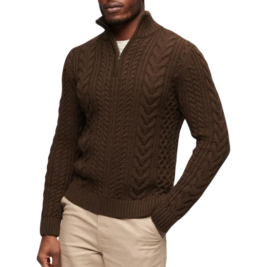 SUPERDRY MUŠKI DŽEMPER SMEĐA 45385