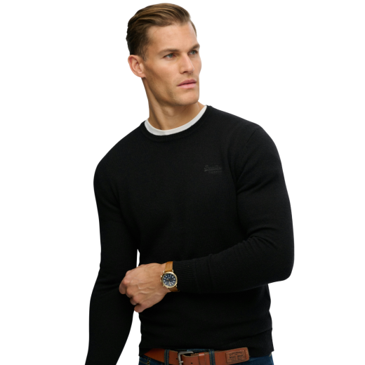 SUPERDRY MUŠKI DŽEMPER CRNA 45510