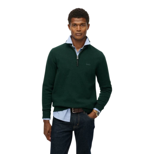 SUPERDRY MUŠKI DŽEMPER ZELENA