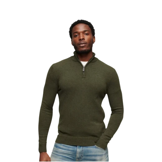 SUPERDRY MUŠKI DŽEMPER ZELENA