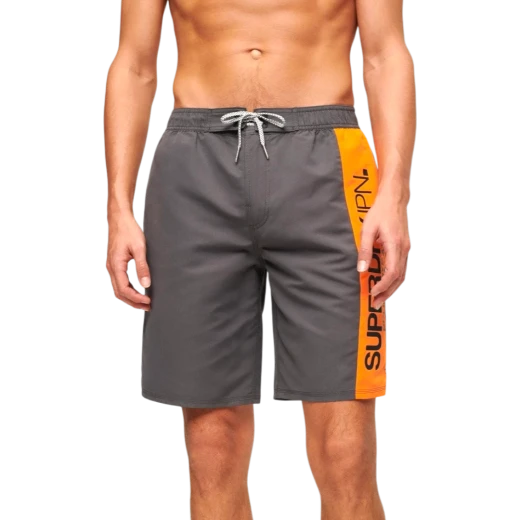 SUPERDRY MUŠKI KUPAĆI SIVA