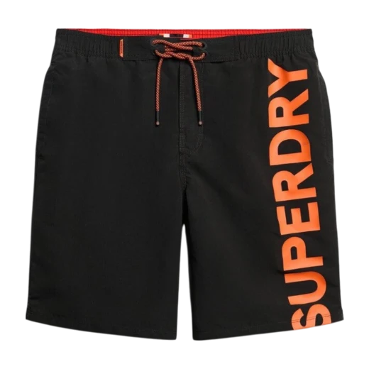 SUPERDRY MUŠKI KUPAĆI CRNA