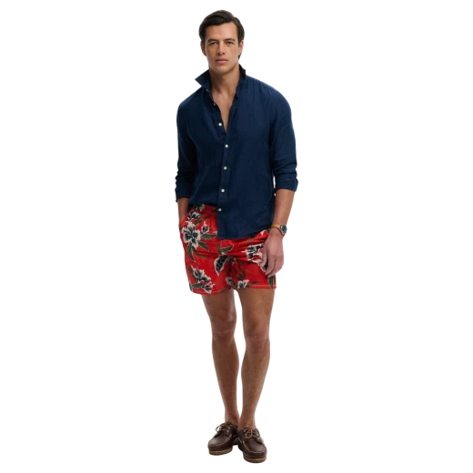 SUPERDRY MUŠKI KUPAĆI CRVENA 50227