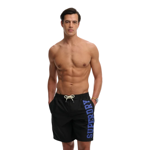 SUPERDRY MUŠKI KUPAĆI CRNA