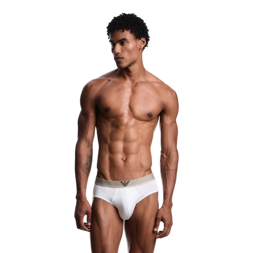 EMPORIO ARMANI MUŠKI VEŠ 2 PACK MULTICOLOR 50627