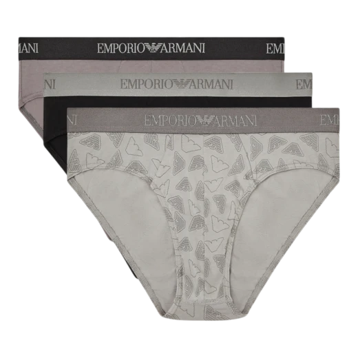 EMPORIO ARMANI MUŠKI VEŠ 3 PACK MULTICOLOR