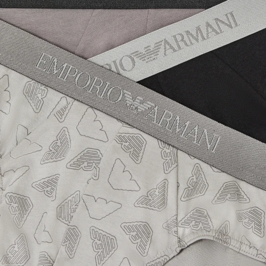 EMPORIO ARMANI MUŠKI VEŠ 3 PACK MULTICOLOR 50634