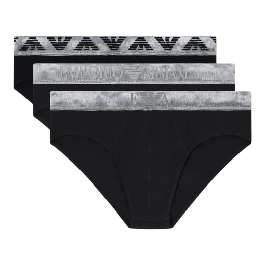 EMPORIO ARMANI MUŠKI VEŠ 3 PACK CRNA