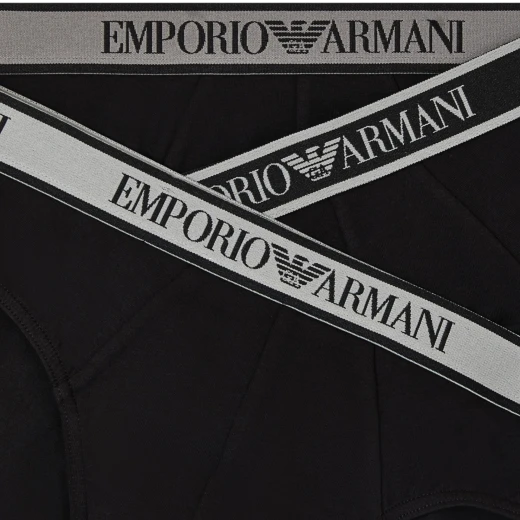 EMPORIO ARMANI MUŠKI VEŠ 3 PACK CRNA 50637