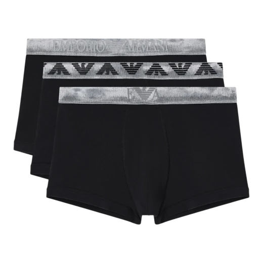 EMPORIO ARMANI MUŠKI VEŠ 3 PACK CRNA
