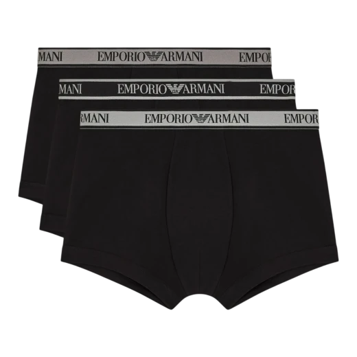 EMPORIO ARMANI MUŠKI VEŠ 3 PACK CRNA