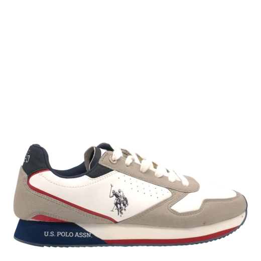 U.S. POLO ASSN. MUŠKE PATIKE BIJELA
