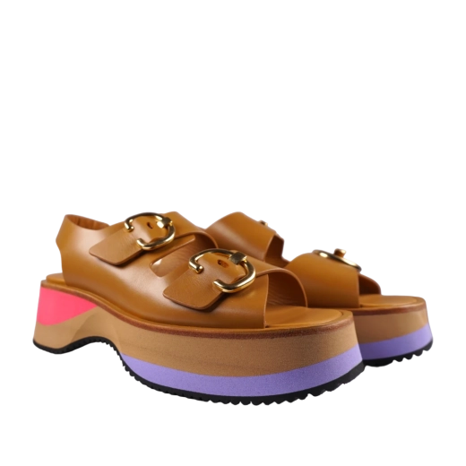 PERTINI ŽENSKE SANDALE SMEĐA 32883
