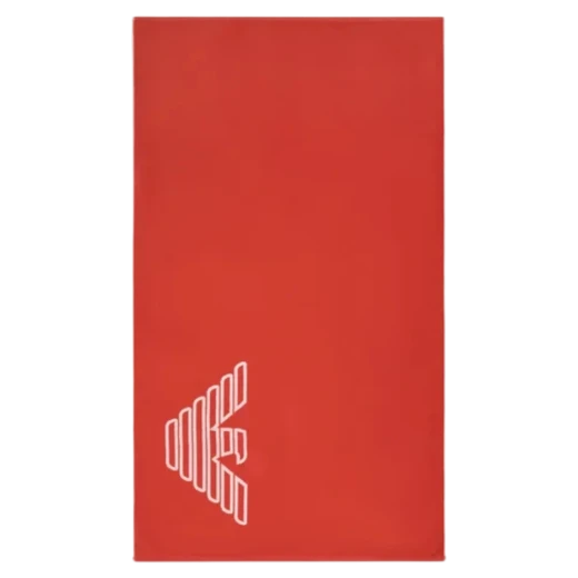 ARMANI PLAŽNI PEŠKIR CRVENA