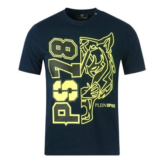 PLEIN SPORT MUŠKA MAJICA NAVY PLAVA 19434