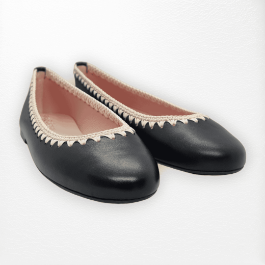 PRETTY BALLERINAS ŽENSKE BALETANKE CRNA 25141