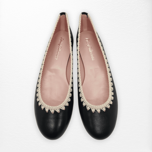 PRETTY BALLERINAS ŽENSKE BALETANKE CRNA 25141