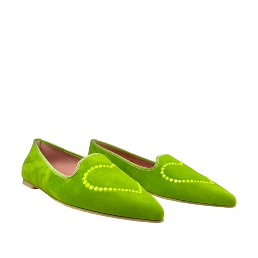 PRETTY BALLERINAS ŽENSKE BALETANKE ZELENA 32251