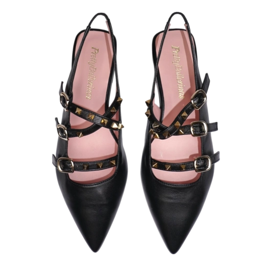 PRETTY BALLERINAS ŽENSKE SANDALE CRNA 39747