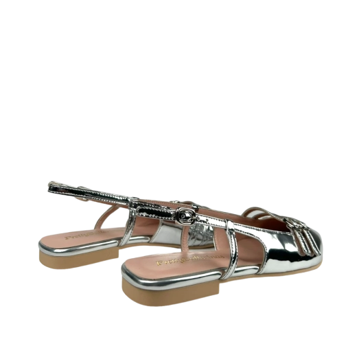 PRETTY BALLERINAS ŽENSKE SANDALE SREBRENA 32256