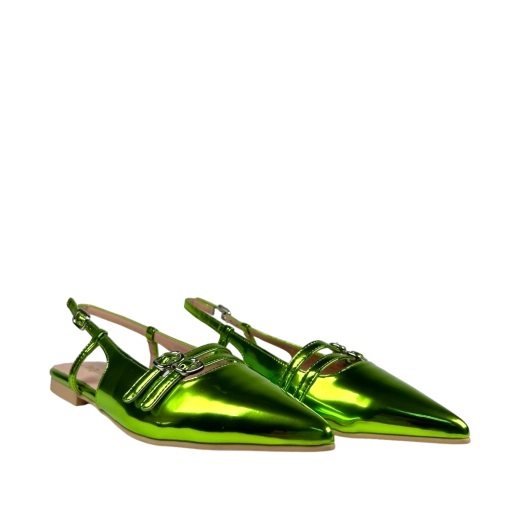 PRETTY BALLERINAS ŽENSKE SANDALE ZELENA 32257