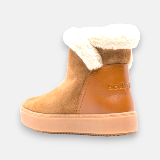 SEEBYCHLOE ŽENSKE GLEŽNJAČE SMEĐA 29253