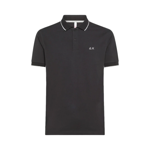 SUN68 MUŠKA POLO MAJICA CRNA