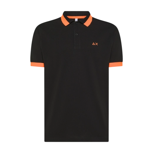SUN68 MUŠKA POLO MAJICA CRNA