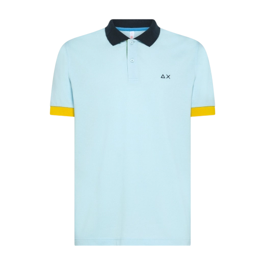SUN68 MUŠKA POLO MAJICA PLAVA
