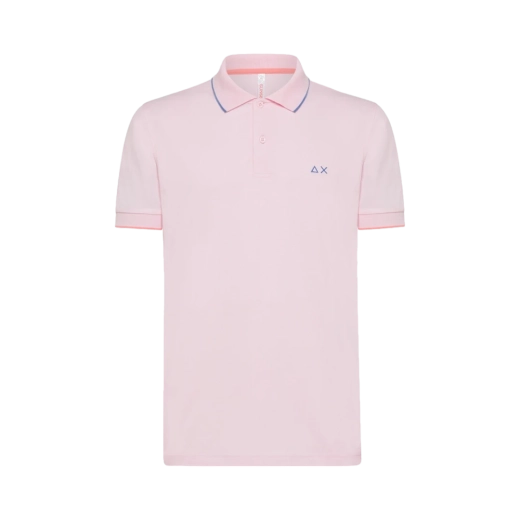 SUN68 MUŠKA POLO MAJICA ROZA