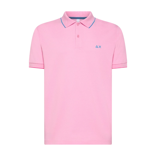 SUN68 MUŠKA POLO MAJICA ROZA