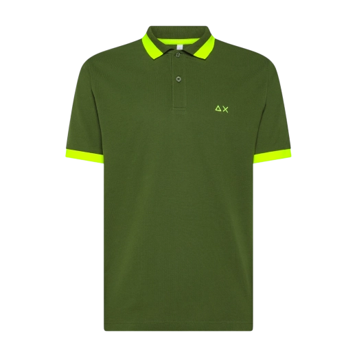 SUN68 MUŠKA POLO MAJICA ZELENA