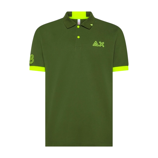 SUN68 MUŠKA POLO MAJICA ZELENA
