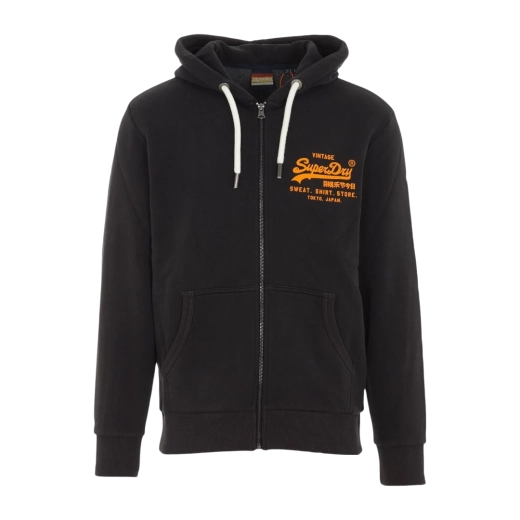 SUPERDRY MUŠKA DUKSERICA CRNA