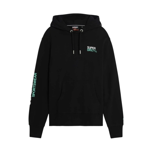SUPERDRY MUŠKA DUKSERICA CRNA