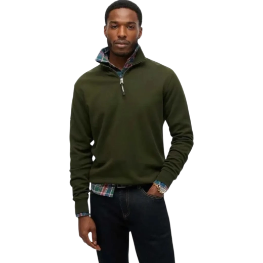 SUPERDRY MUŠKA DUKSERICA MASLINASTA