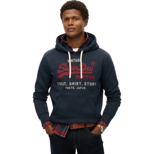 SUPERDRY MUŠKA DUKSERICA PLAVA
