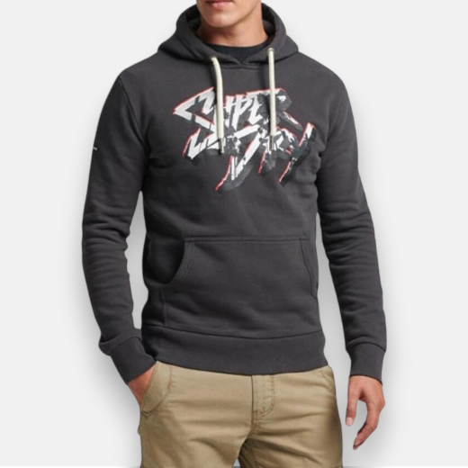 SUPERDRY MUŠKA DUKSERICA SIVA