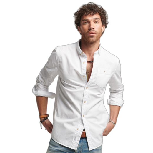 SUPERDRY MUŠKA KOŠULJA BIJELA