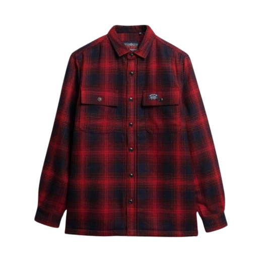 SUPERDRY MUŠKA KOŠULJA CRVENA
