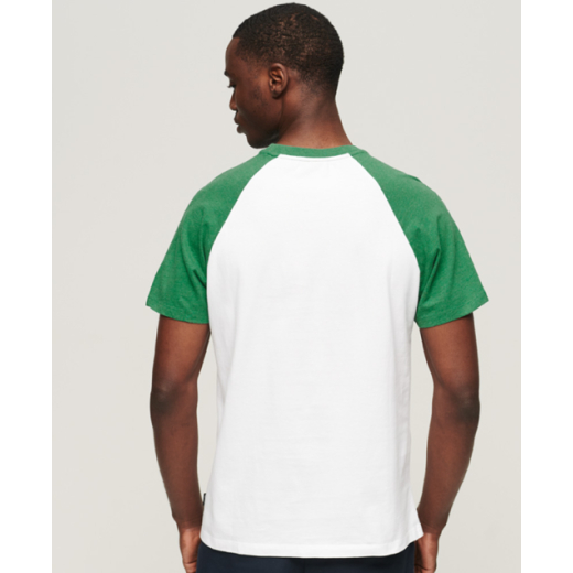 SUPERDRY MUŠKA MAJICA BIJELA/ZELENA 25771