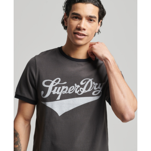 SUPERDRY MUŠKA MAJICA CRNA