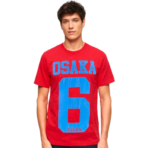 SUPERDRY MUŠKA MAJICA CRVENA
