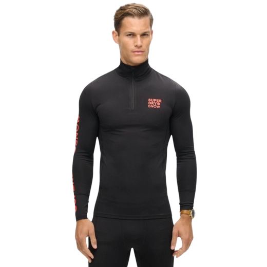 SUPERDRY MUŠKA MAJICA DUGIH RUKAVA CRNA 37097