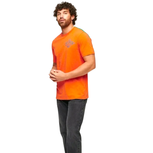 SUPERDRY MUŠKA MAJICA NARANDŽASTA 30013