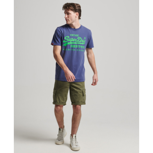 SUPERDRY MUŠKA MAJICA PLAVA 25229