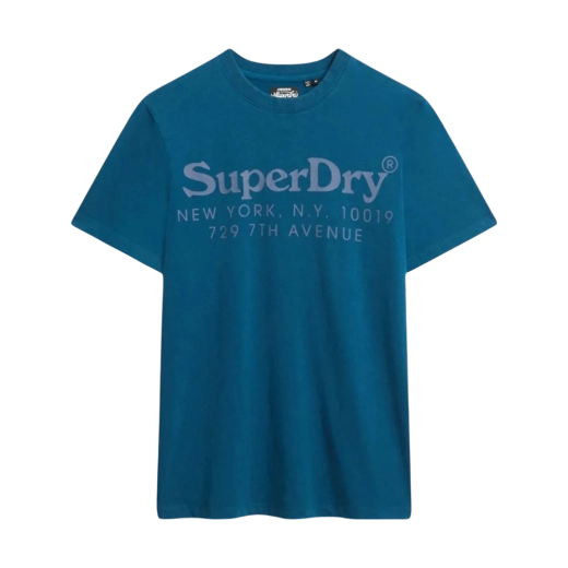 SUPERDRY MUŠKA MAJICA PLAVA